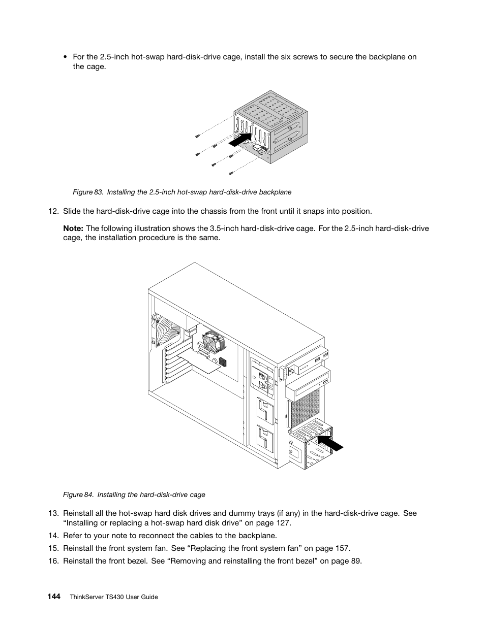 Lenovo ThinkServer TS430 User Manual | Page 156 / 222