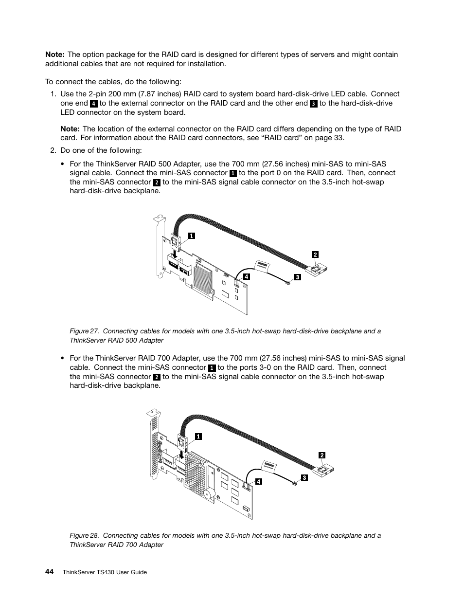 Lenovo ThinkServer TS430 User Manual | Page 56 / 222