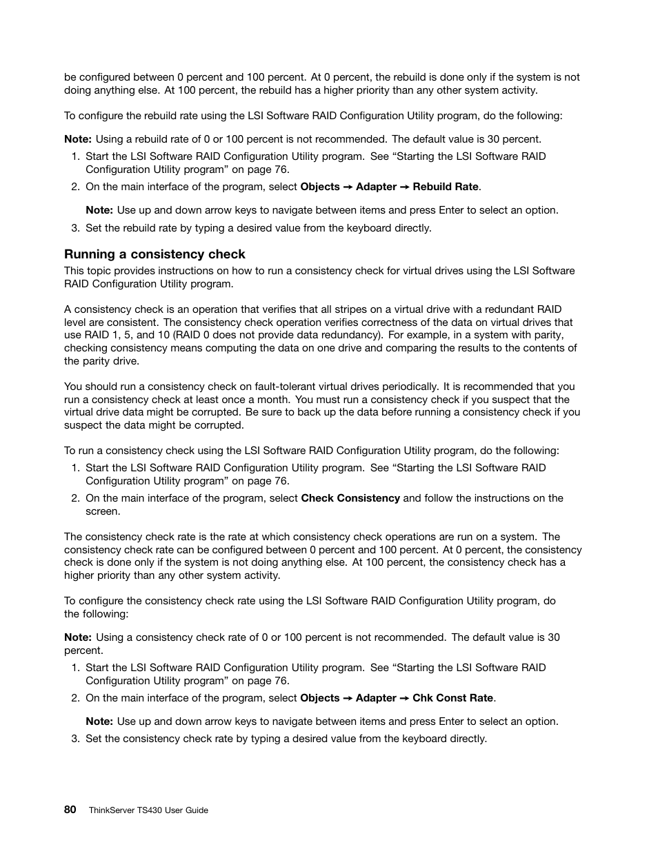 Lenovo ThinkServer TS430 User Manual | Page 92 / 222