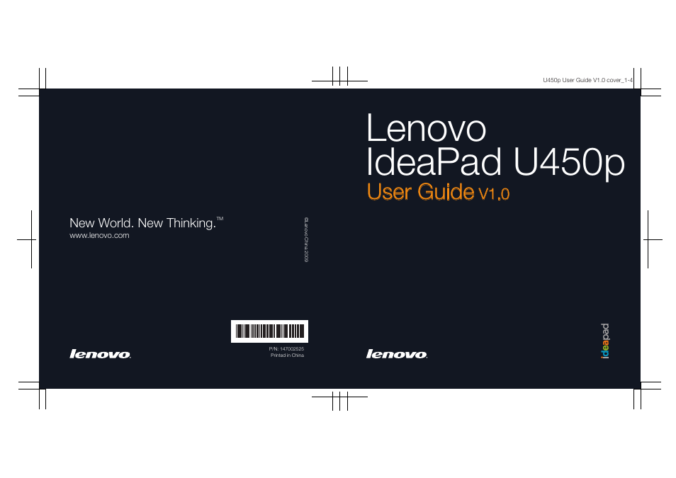 Lenovo IdeaPad U450p User Manual | 136 pages