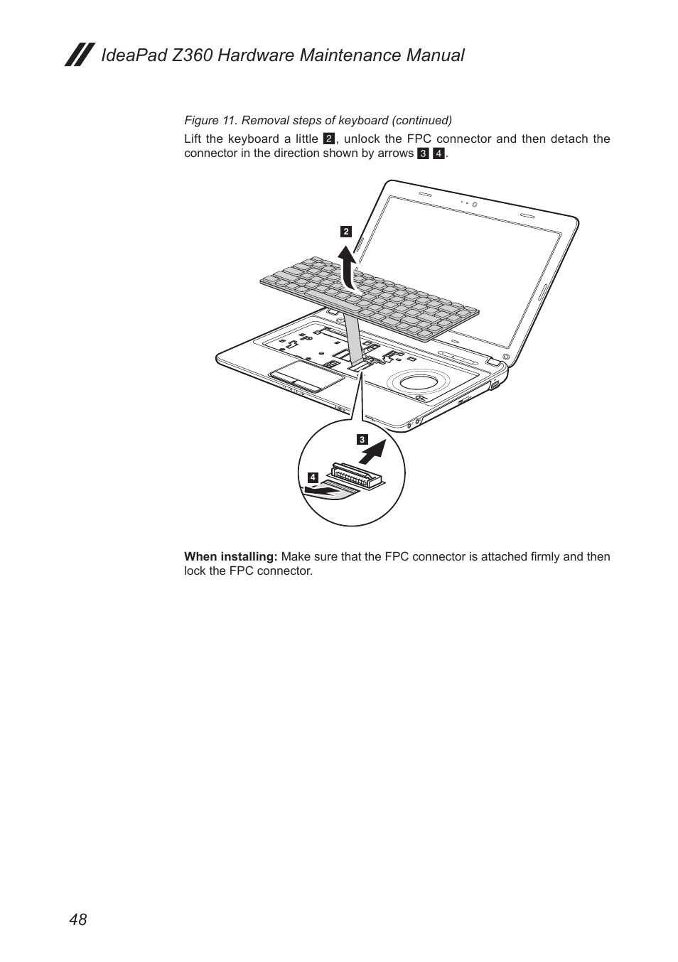 Ideapad z360 hardware maintenance manual | Lenovo IdeaPad Z360 User Manual | Page 52 / 89