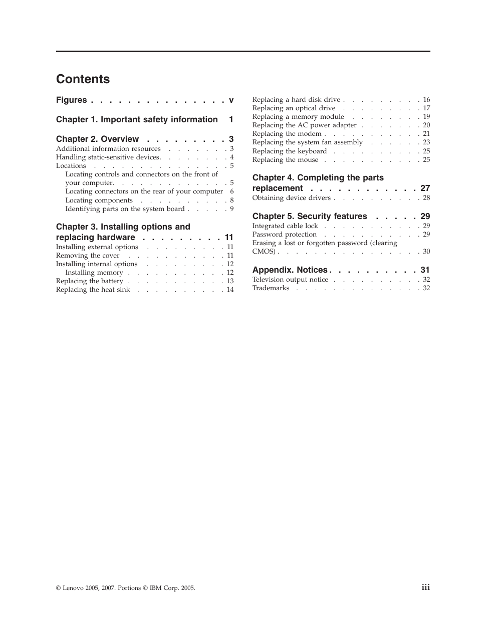 Lenovo ThinkCentre A61e User Manual | Page 5 / 42