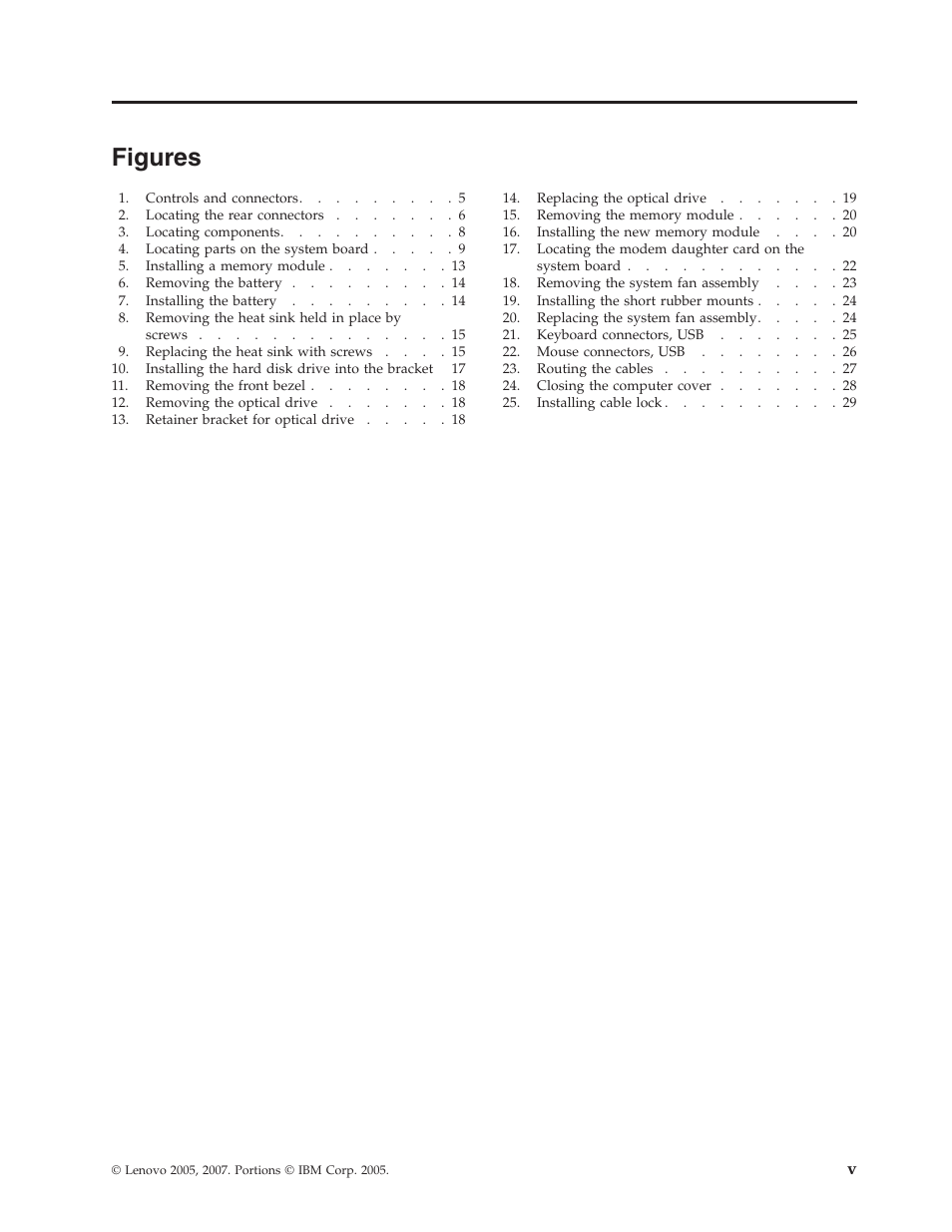 Figures | Lenovo ThinkCentre A61e User Manual | Page 7 / 42