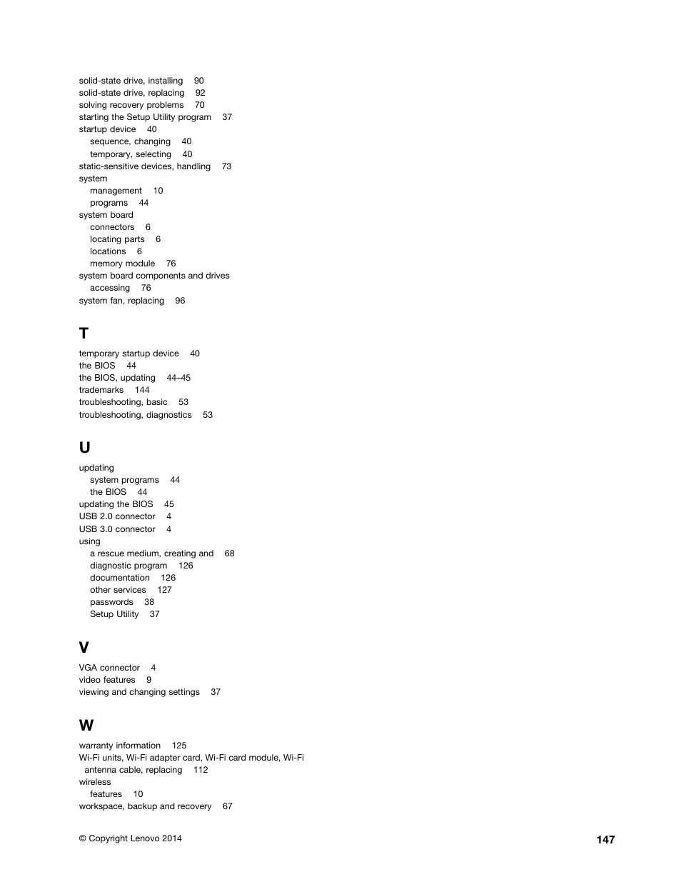 Lenovo ThinkStation P300 User Manual | Page 159 / 162