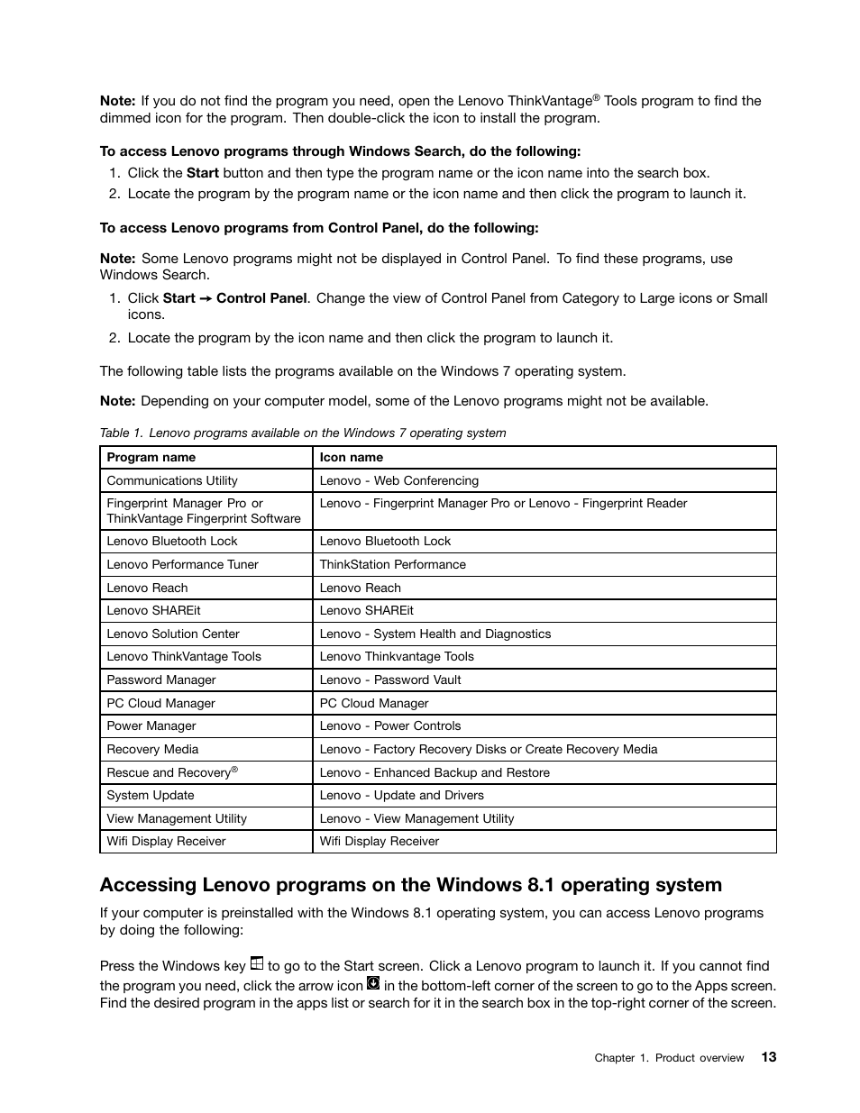 Lenovo ThinkStation P300 User Manual | Page 25 / 162