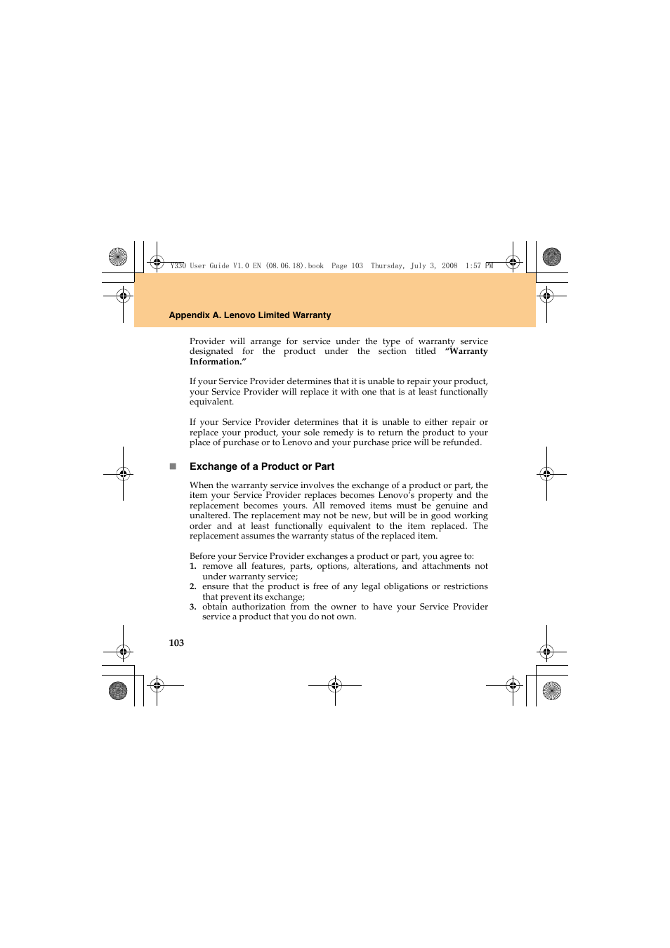 Lenovo IdeaPad Y330 User Manual | Page 112 / 148