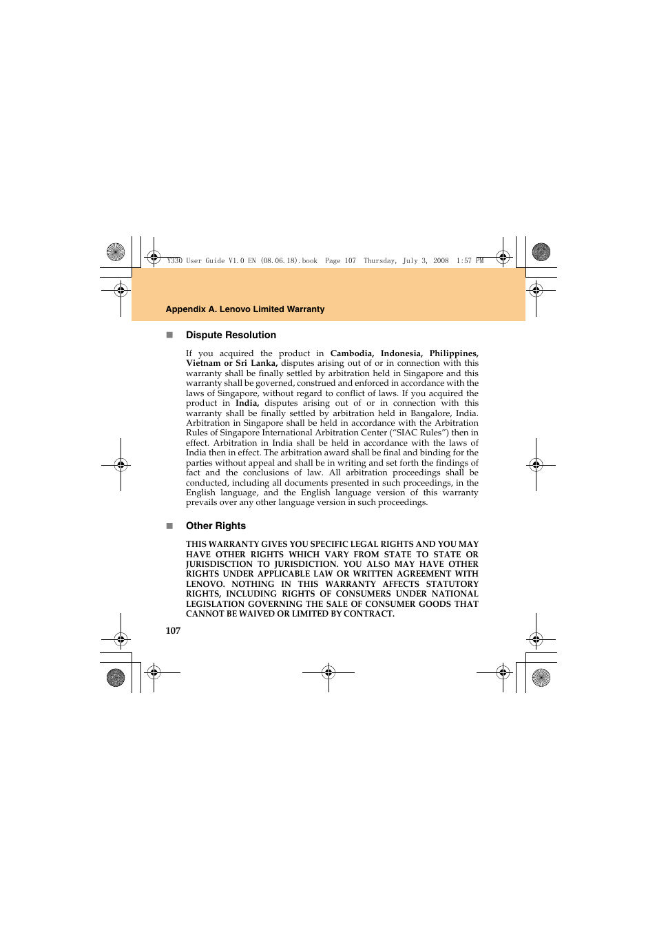 Lenovo IdeaPad Y330 User Manual | Page 116 / 148