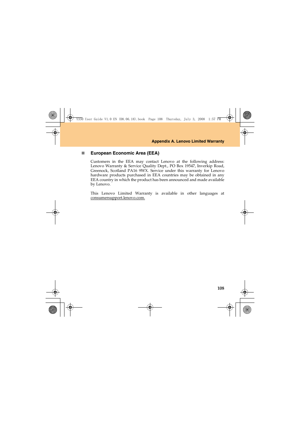 Lenovo IdeaPad Y330 User Manual | Page 117 / 148