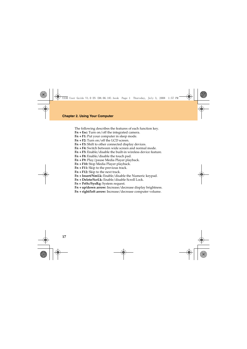 Lenovo IdeaPad Y330 User Manual | Page 26 / 148