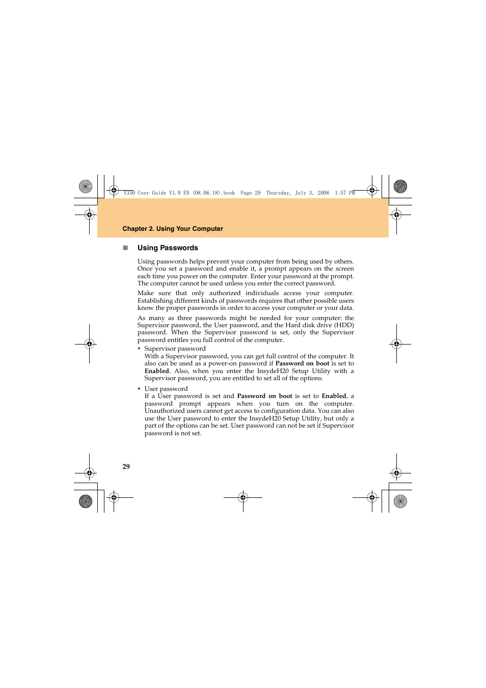 Lenovo IdeaPad Y330 User Manual | Page 38 / 148