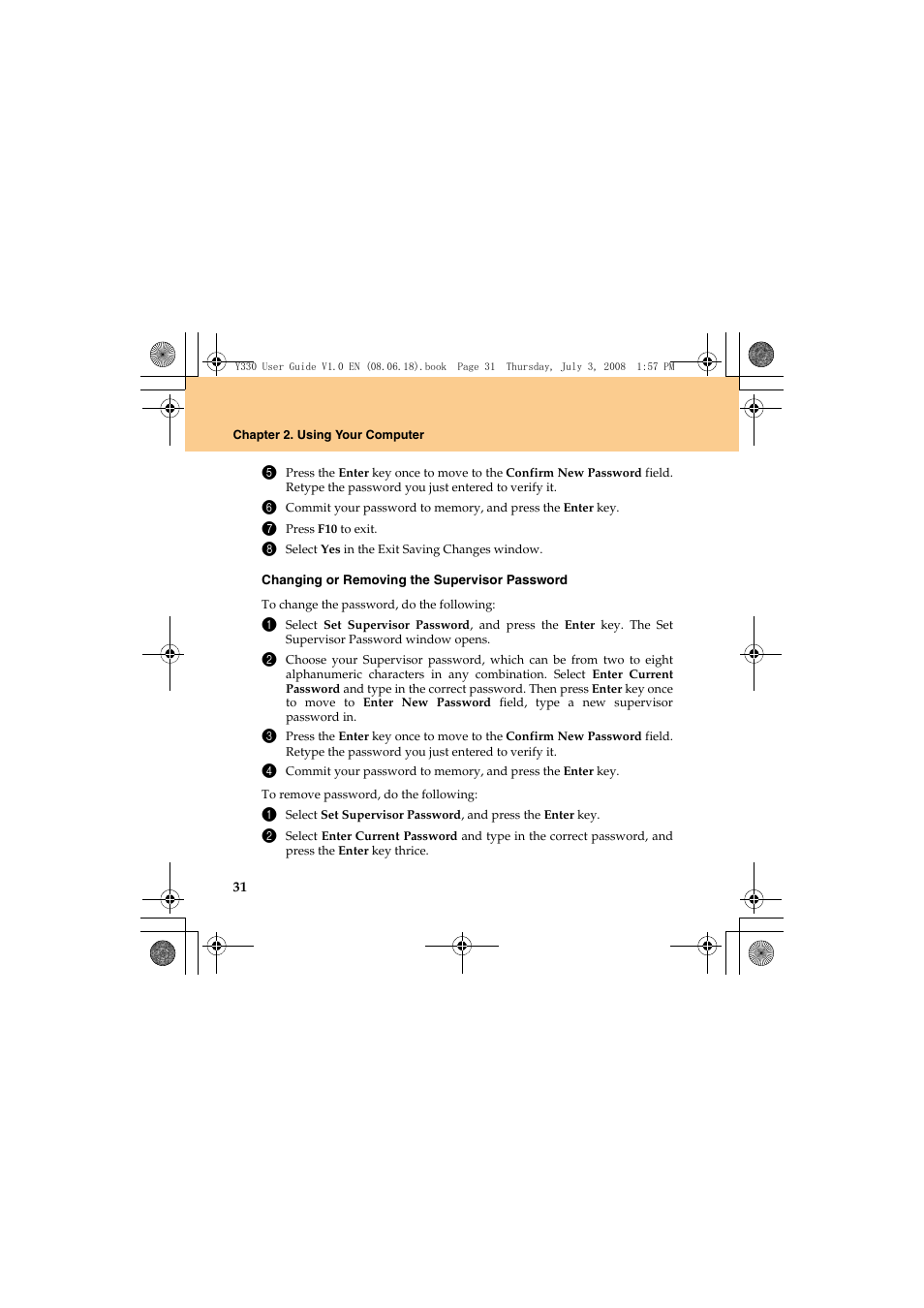 Lenovo IdeaPad Y330 User Manual | Page 40 / 148