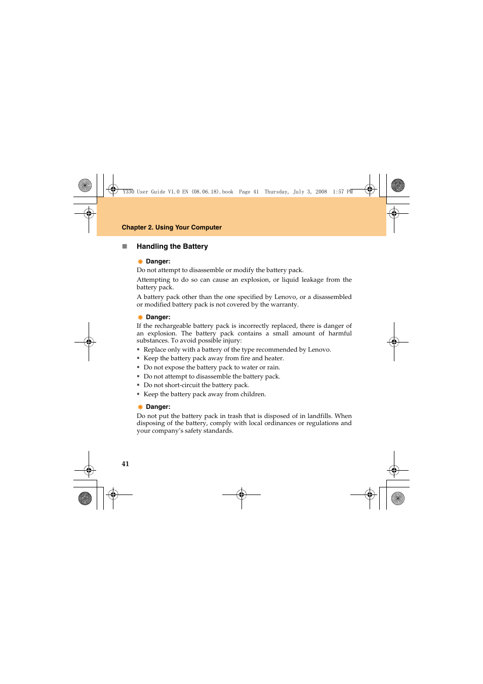 Lenovo IdeaPad Y330 User Manual | Page 50 / 148