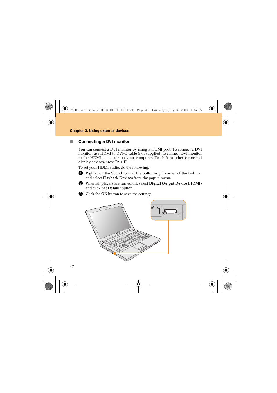 Lenovo IdeaPad Y330 User Manual | Page 56 / 148