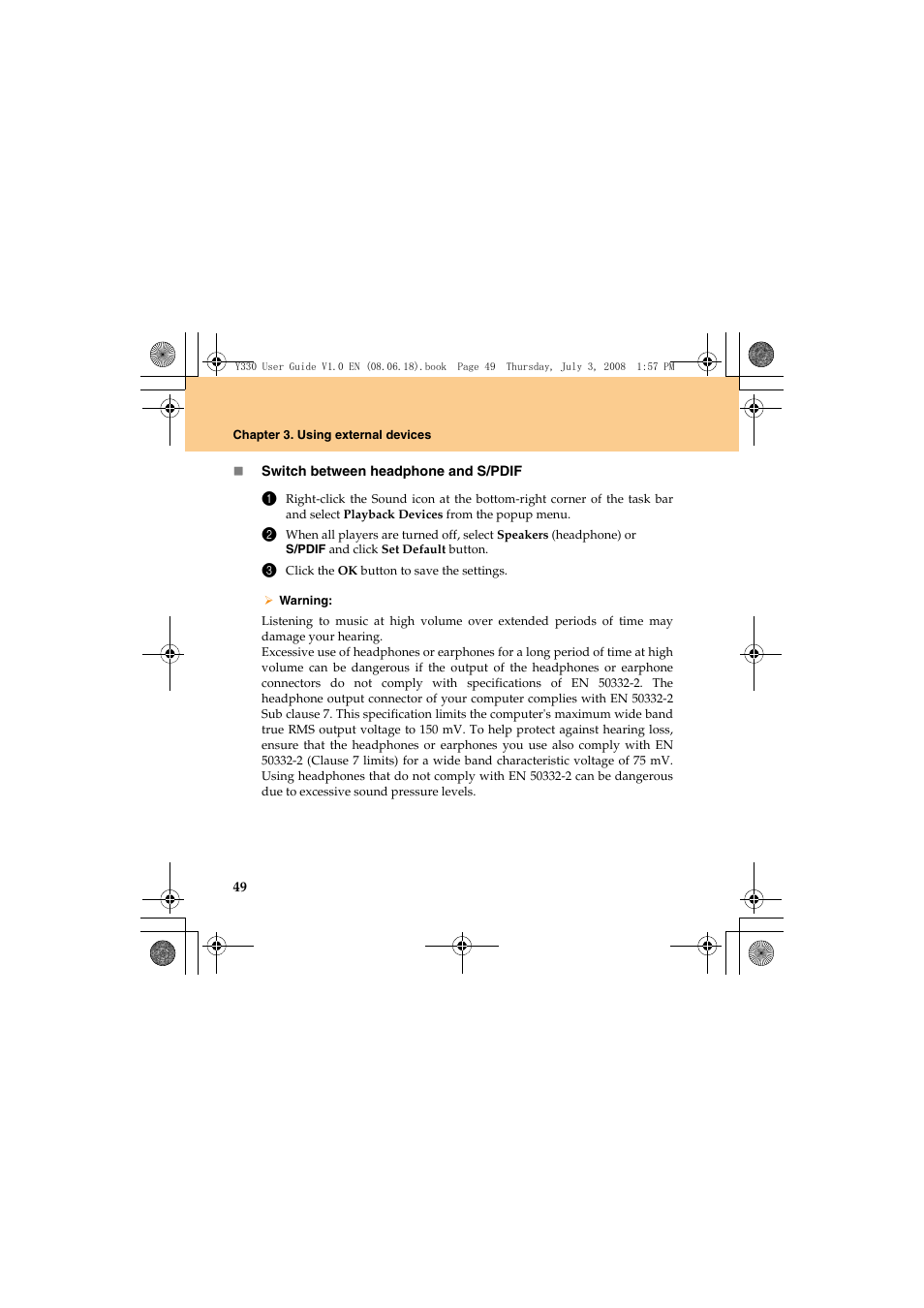 Lenovo IdeaPad Y330 User Manual | Page 58 / 148