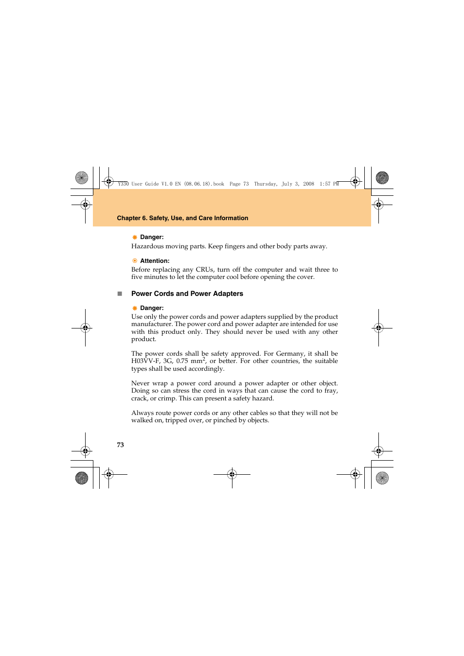 Lenovo IdeaPad Y330 User Manual | Page 82 / 148