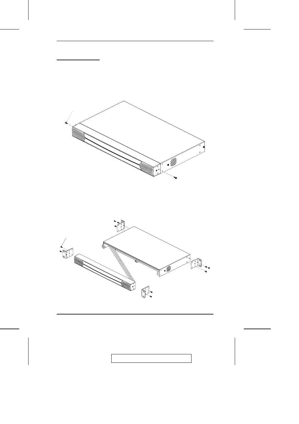 Rack mounting | ATEN Altusen KVM on the Net KN2108 User Manual | Page 25 / 99