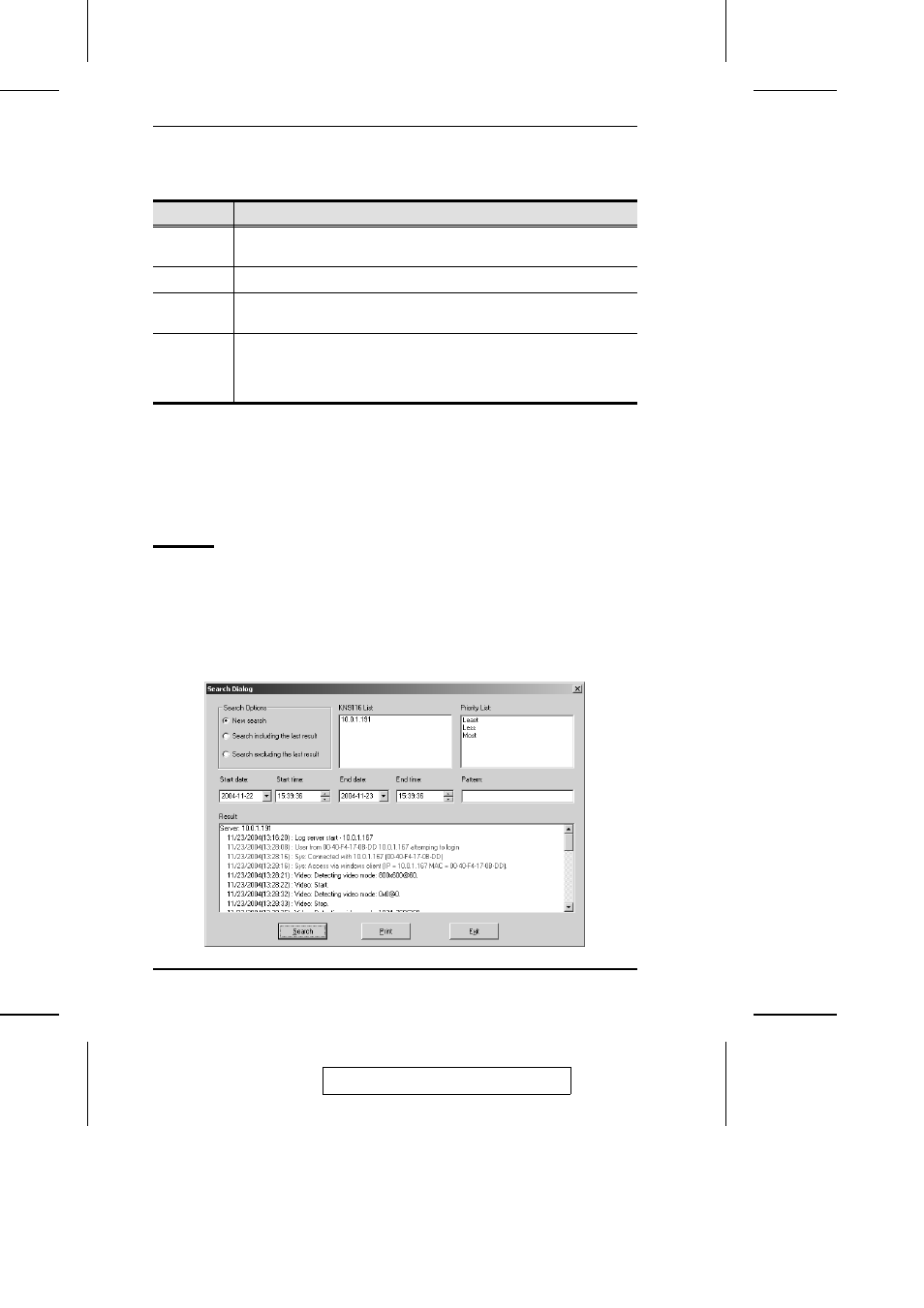 Events | ATEN Altusen KVM on the Net KN2108 User Manual | Page 84 / 99