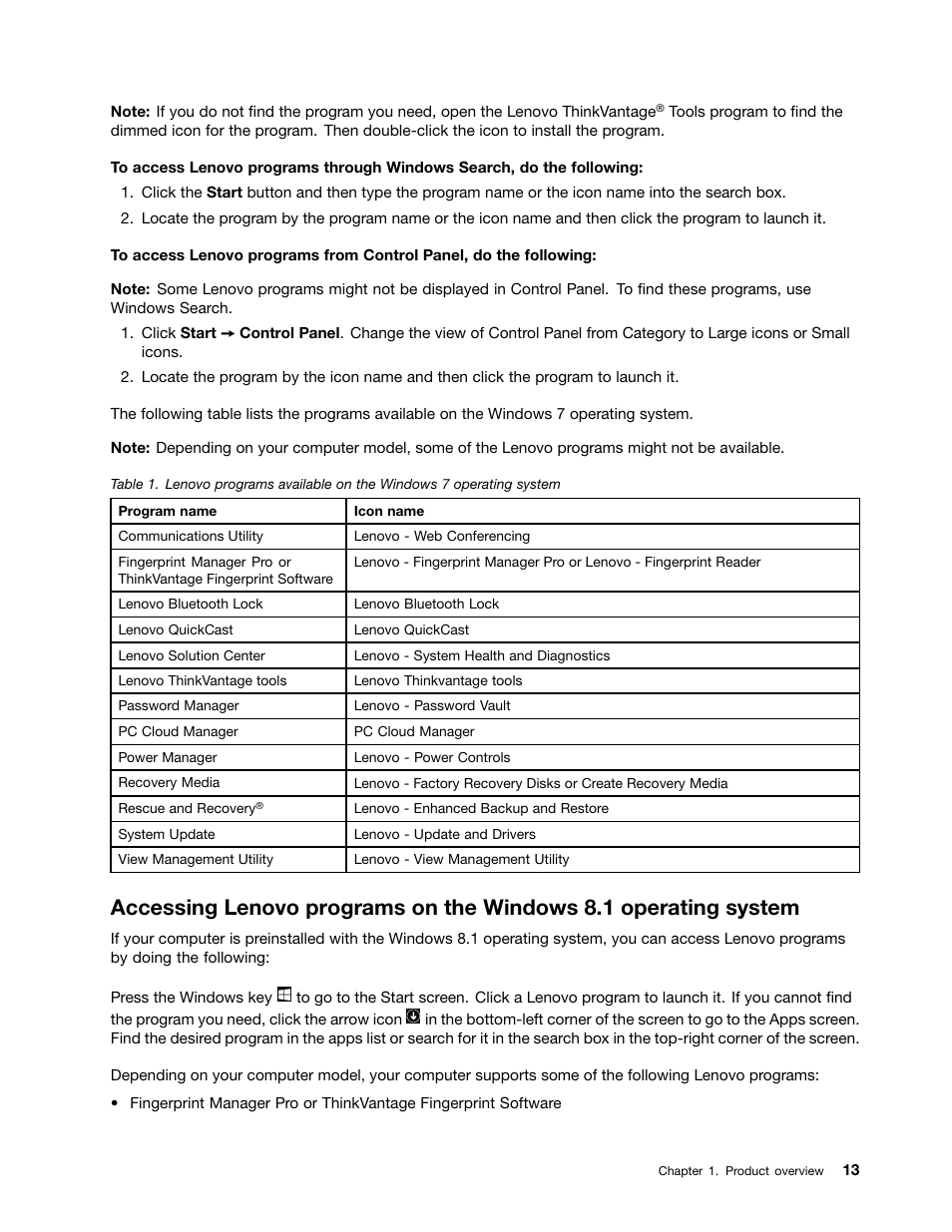 Lenovo ThinkStation P300 User Manual | Page 25 / 150