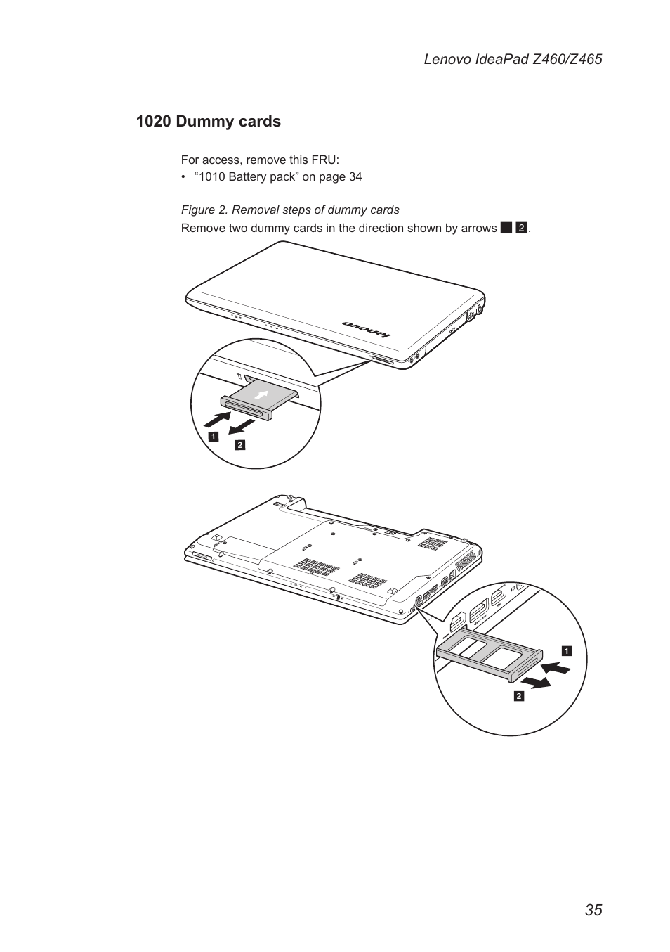 1020 dummy cards | Lenovo IdeaPad Z460 User Manual | Page 39 / 92