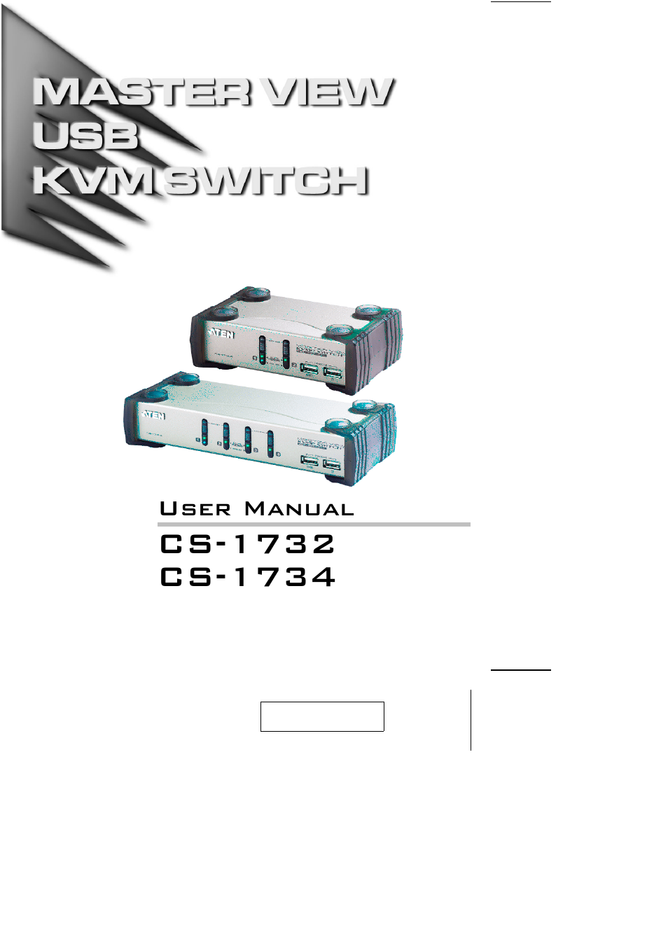 ATEN CS-1732 User Manual | 32 pages