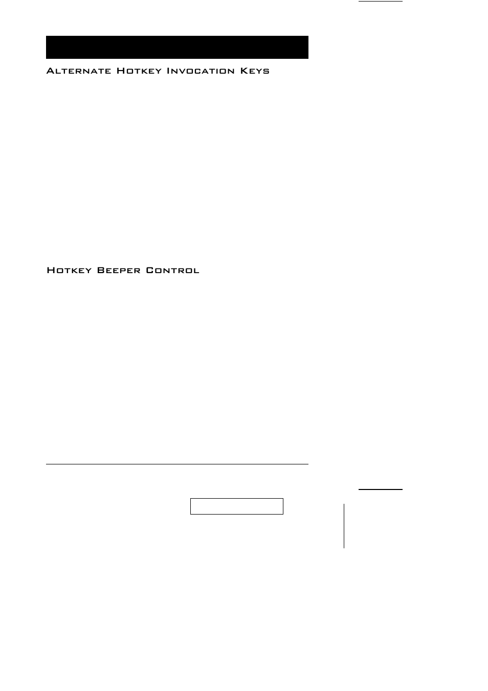 Alternate hotkey invocation keys, Hotkey beeper control | ATEN CS-1732 User Manual | Page 19 / 32