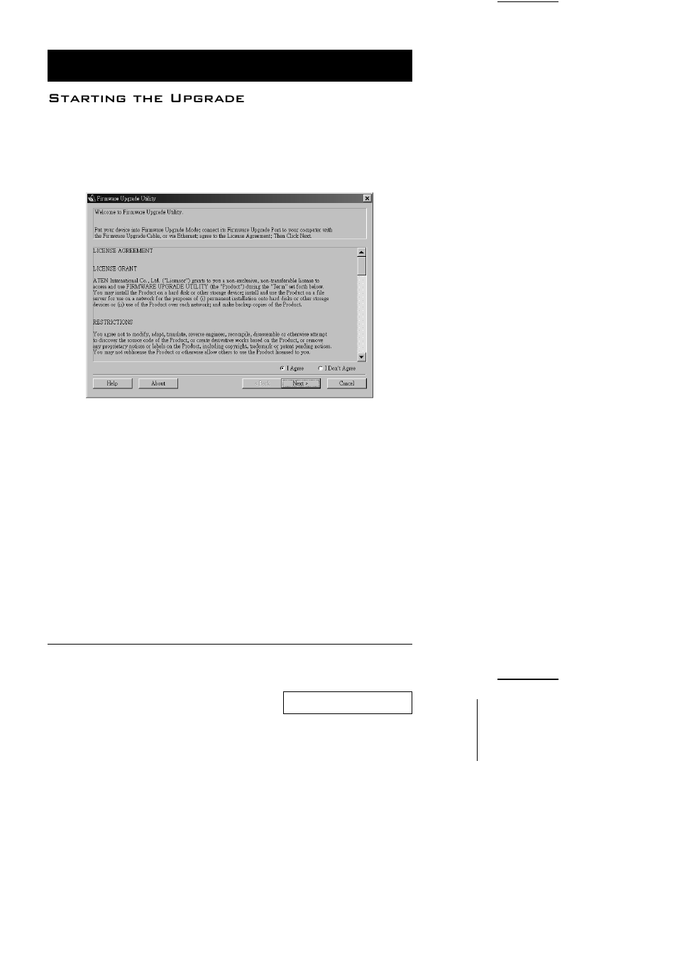 Starting the upgrade | ATEN CS-1732 User Manual | Page 24 / 32
