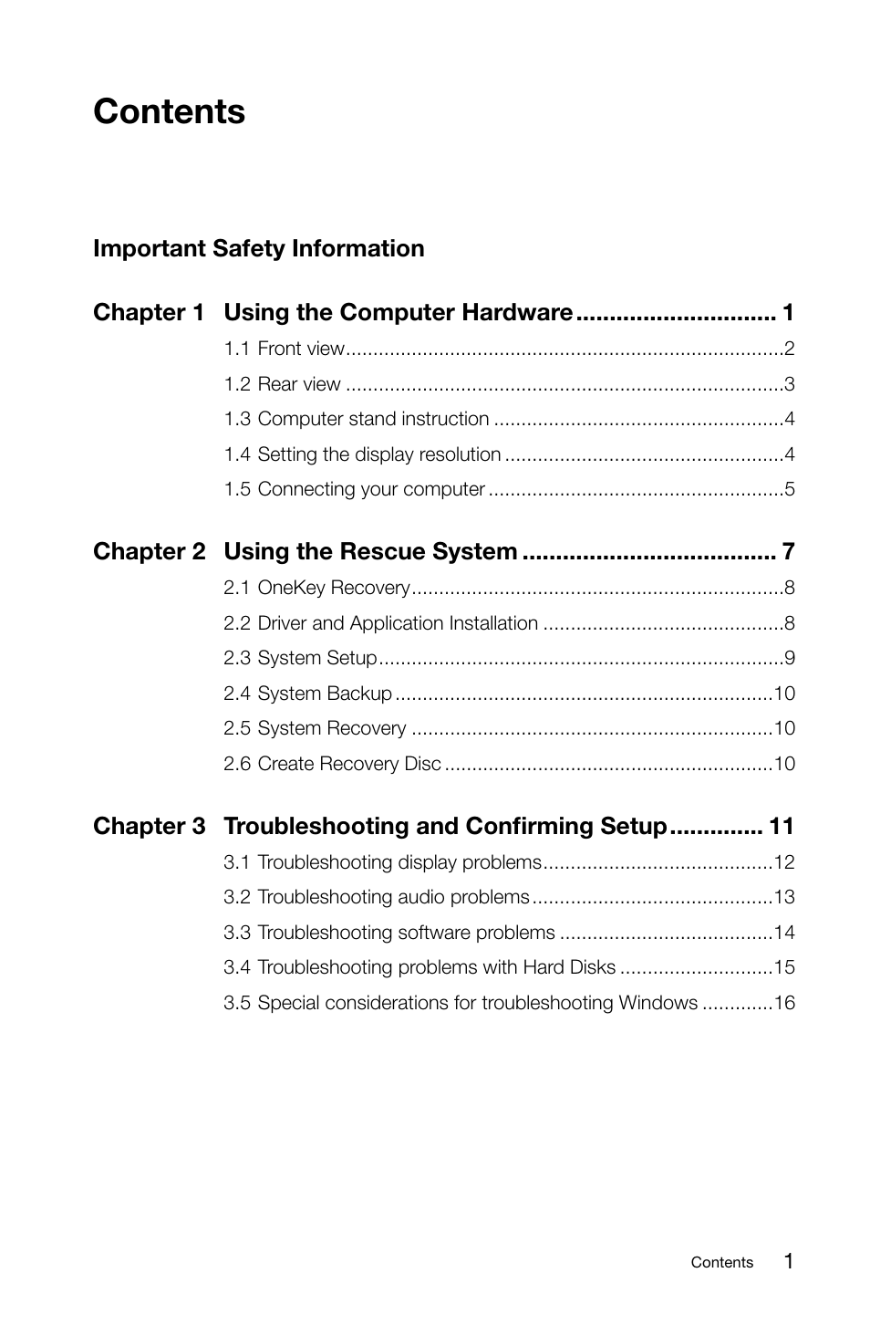 Lenovo IdeaCentre Q180 User Manual | Page 4 / 21