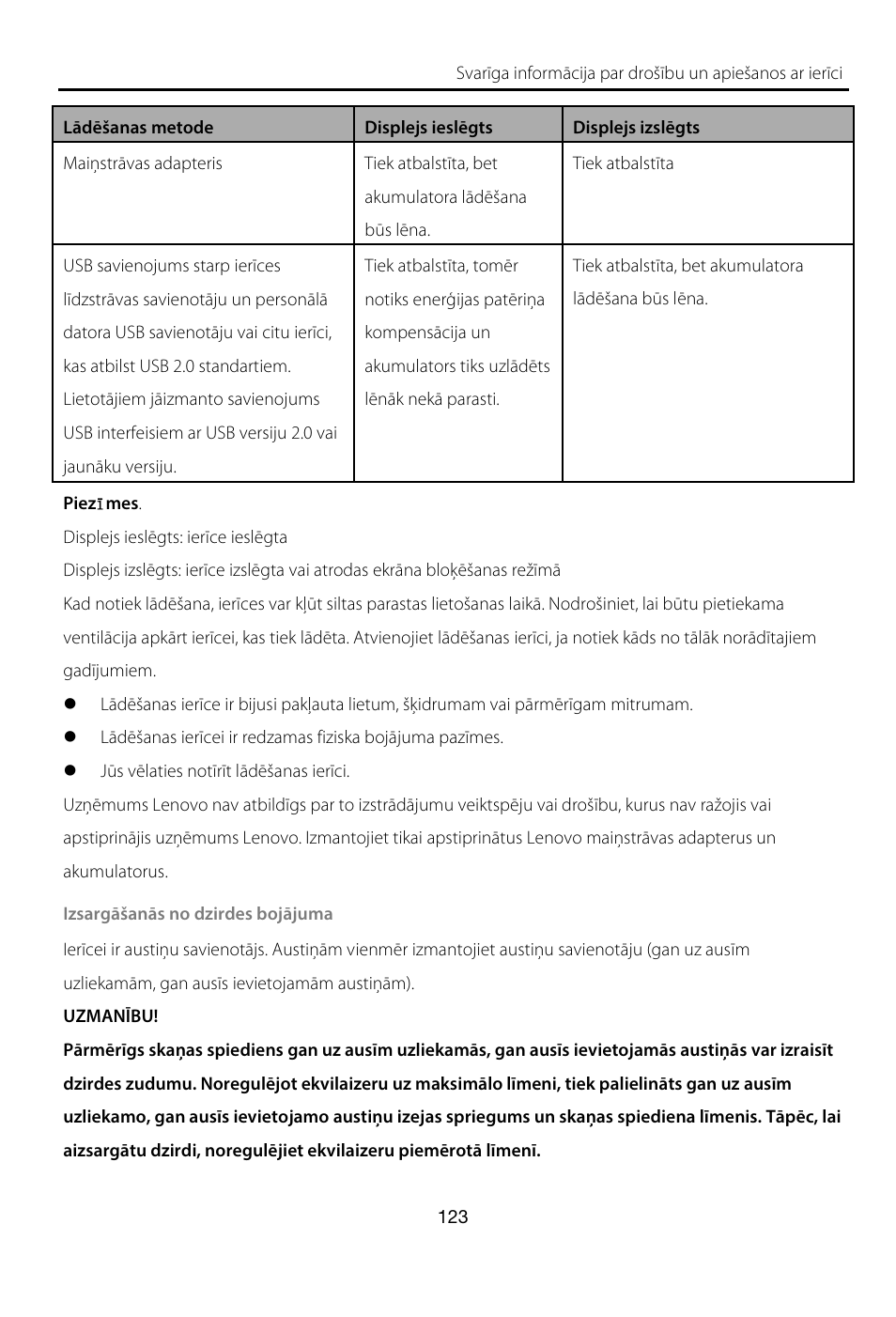 Lenovo A8-50 Tablet User Manual | Page 124 / 176