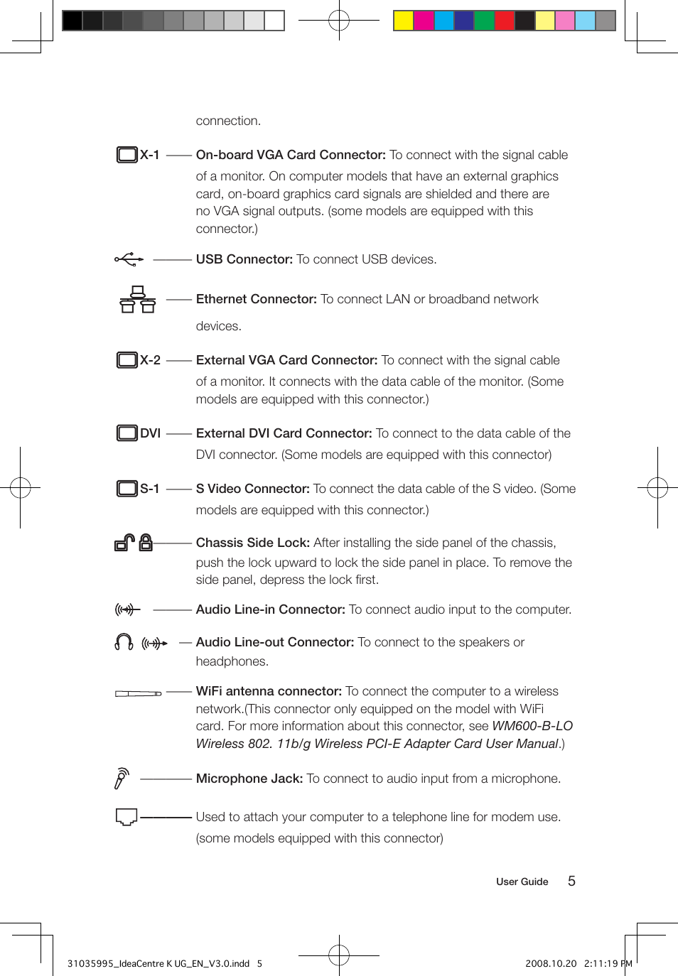 Lenovo IdeaCentre K230 User Manual | Page 10 / 41