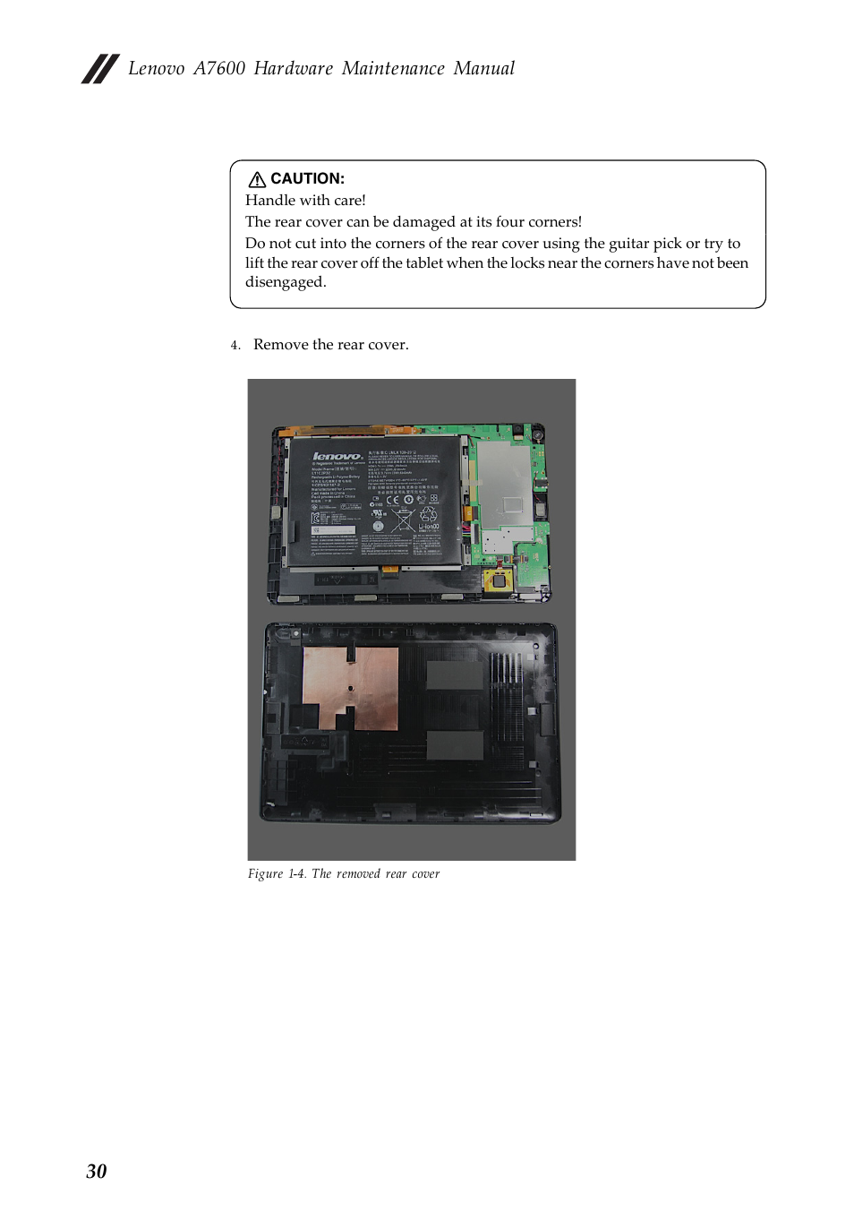 Lenovo a7600 hardware maintenance manual | Lenovo A10-70 Tablet User Manual | Page 34 / 83
