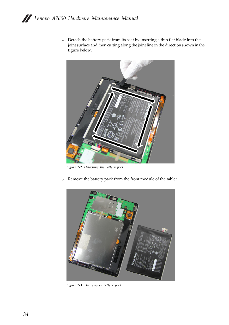 Lenovo a7600 hardware maintenance manual | Lenovo A10-70 Tablet User Manual | Page 38 / 83