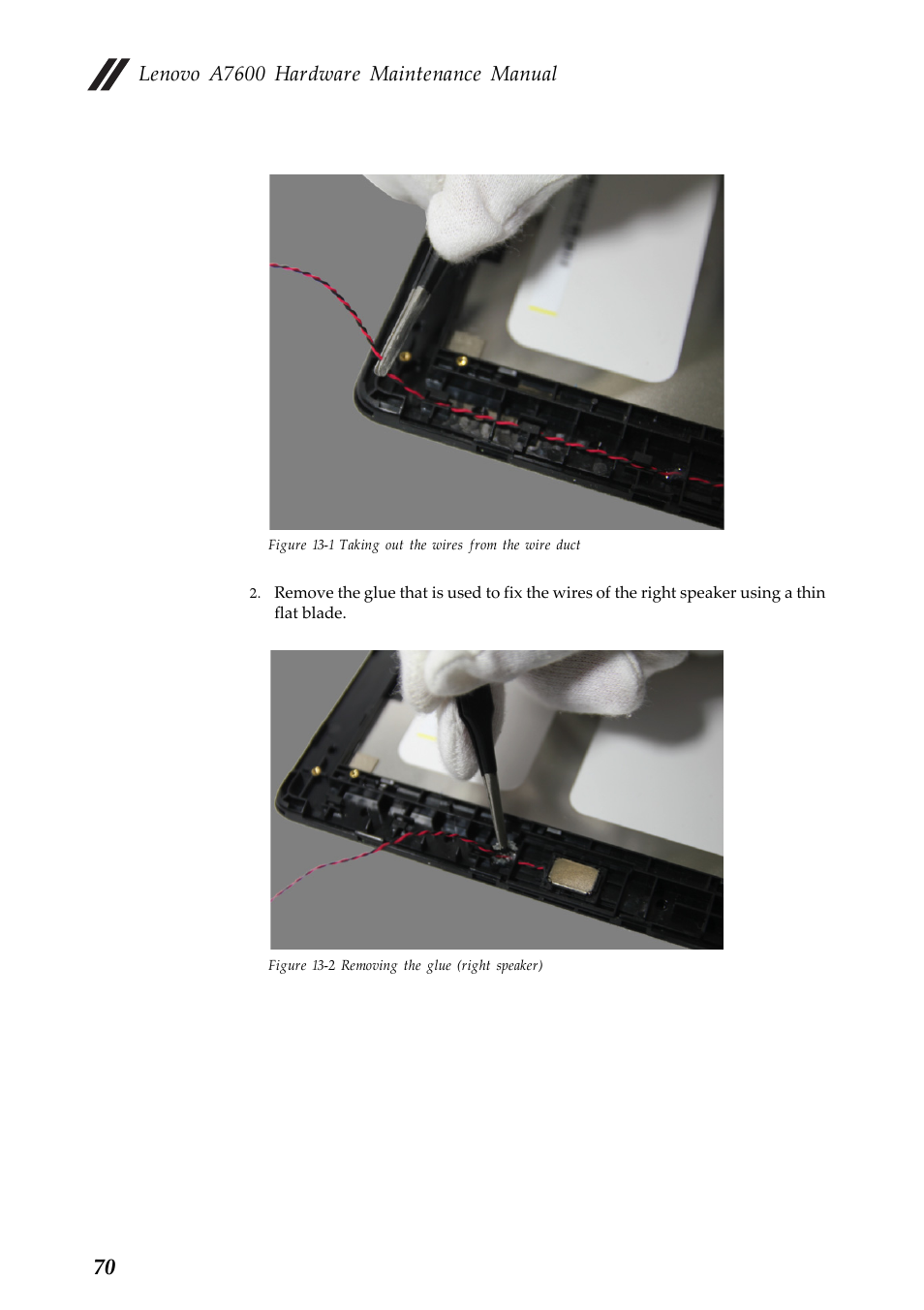 Lenovo a7600 hardware maintenance manual | Lenovo A10-70 Tablet User Manual | Page 74 / 83