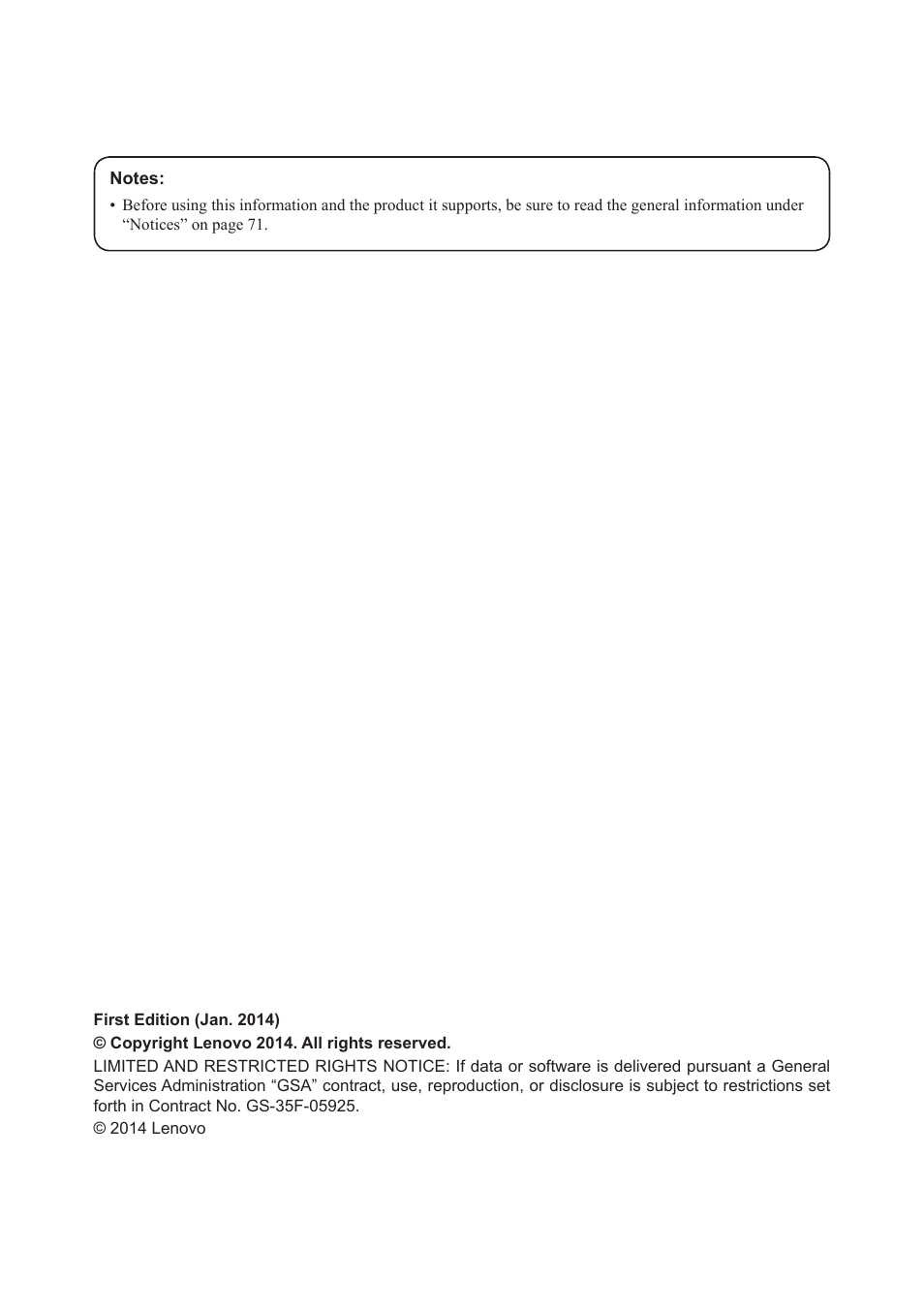 Lenovo Yoga 2 13 Notebook Lenovo User Manual | Page 2 / 77