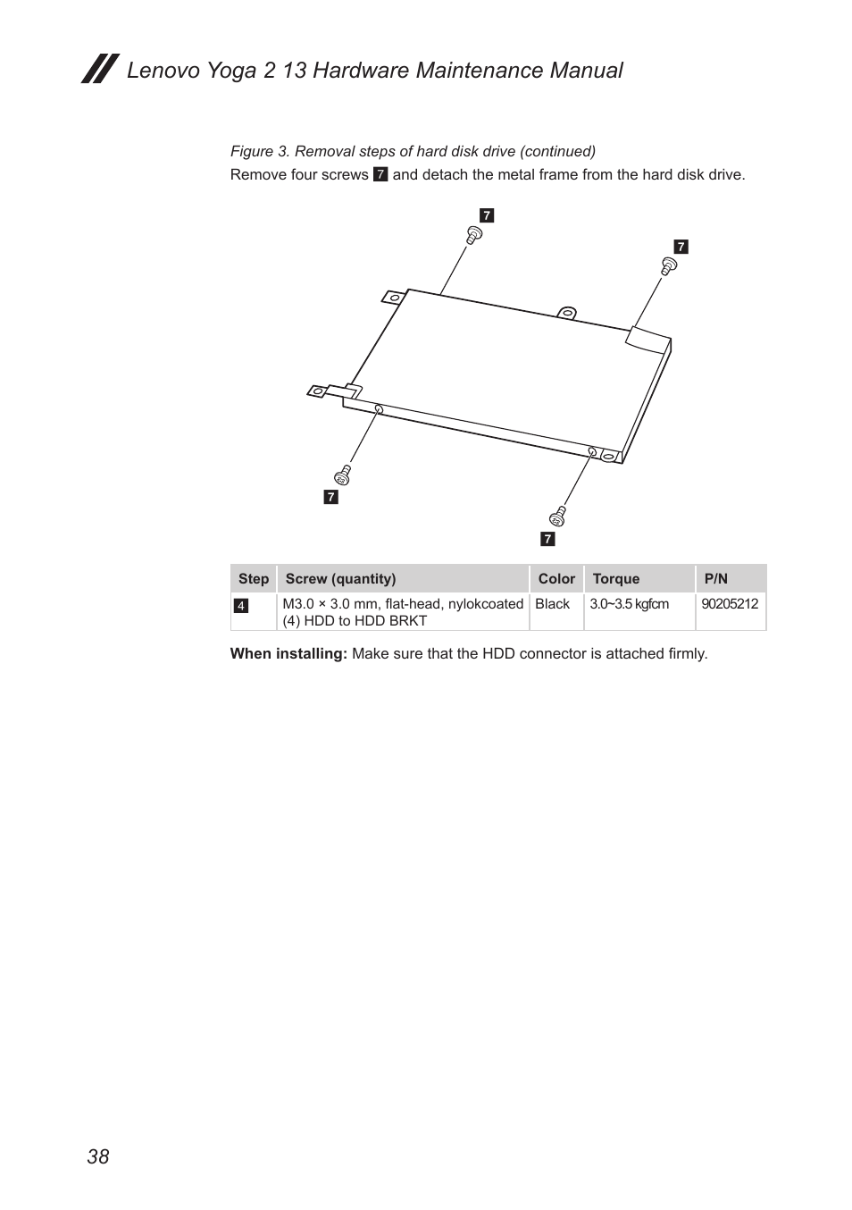 Lenovo yoga 2 13 hardware maintenance manual | Lenovo Yoga 2 13 Notebook Lenovo User Manual | Page 42 / 77