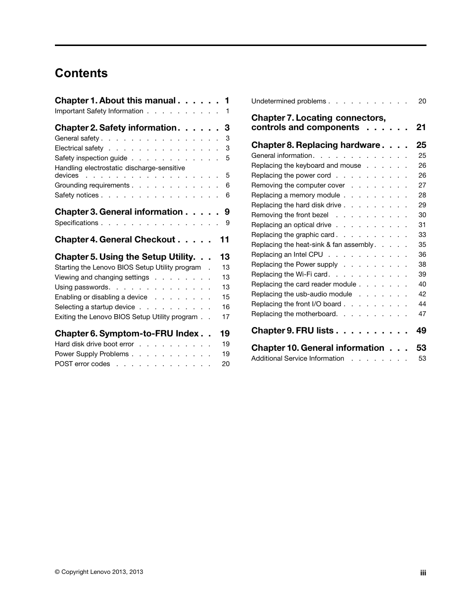Lenovo Erazer X510 Desktop User Manual | Page 5 / 59