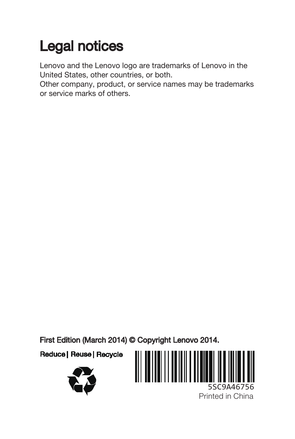 S860back, Legal notices | Lenovo S860 Smartphone User Manual | Page 21 / 21