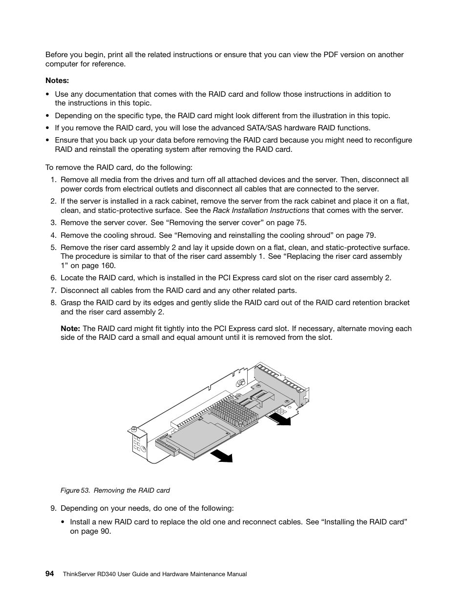 Lenovo ThinkServer RD340 User Manual | Page 106 / 214
