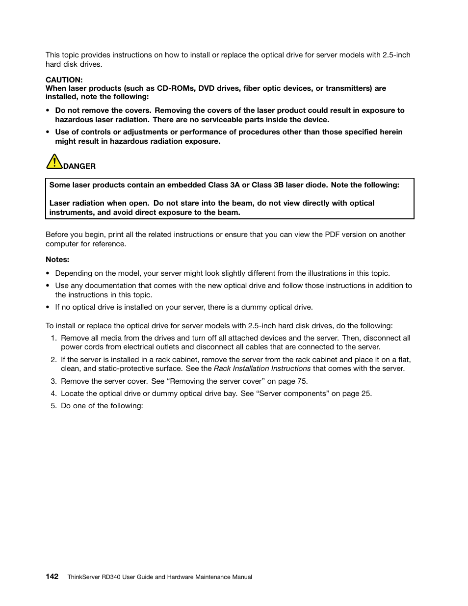 Lenovo ThinkServer RD340 User Manual | Page 154 / 214