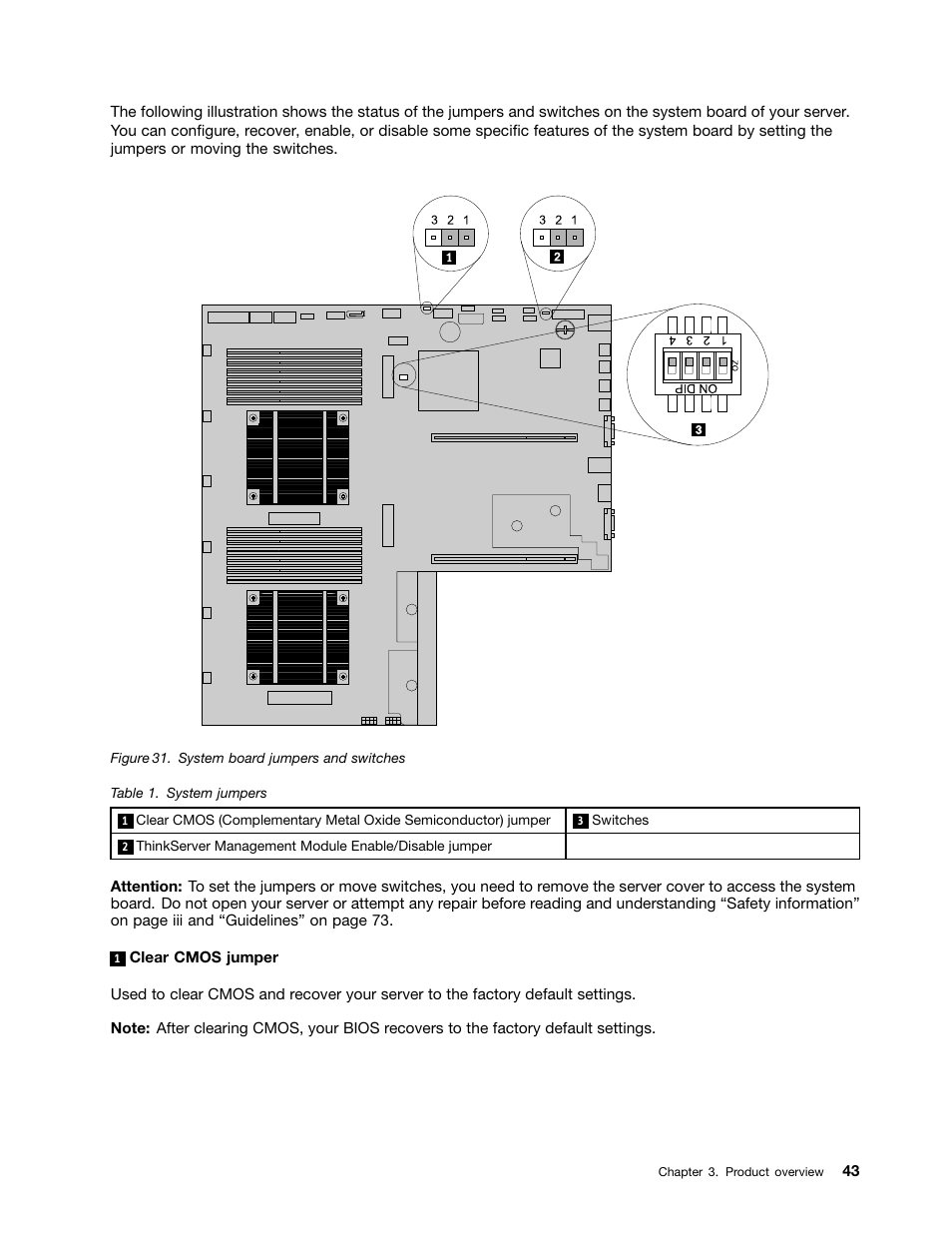 Lenovo ThinkServer RD340 User Manual | Page 55 / 214