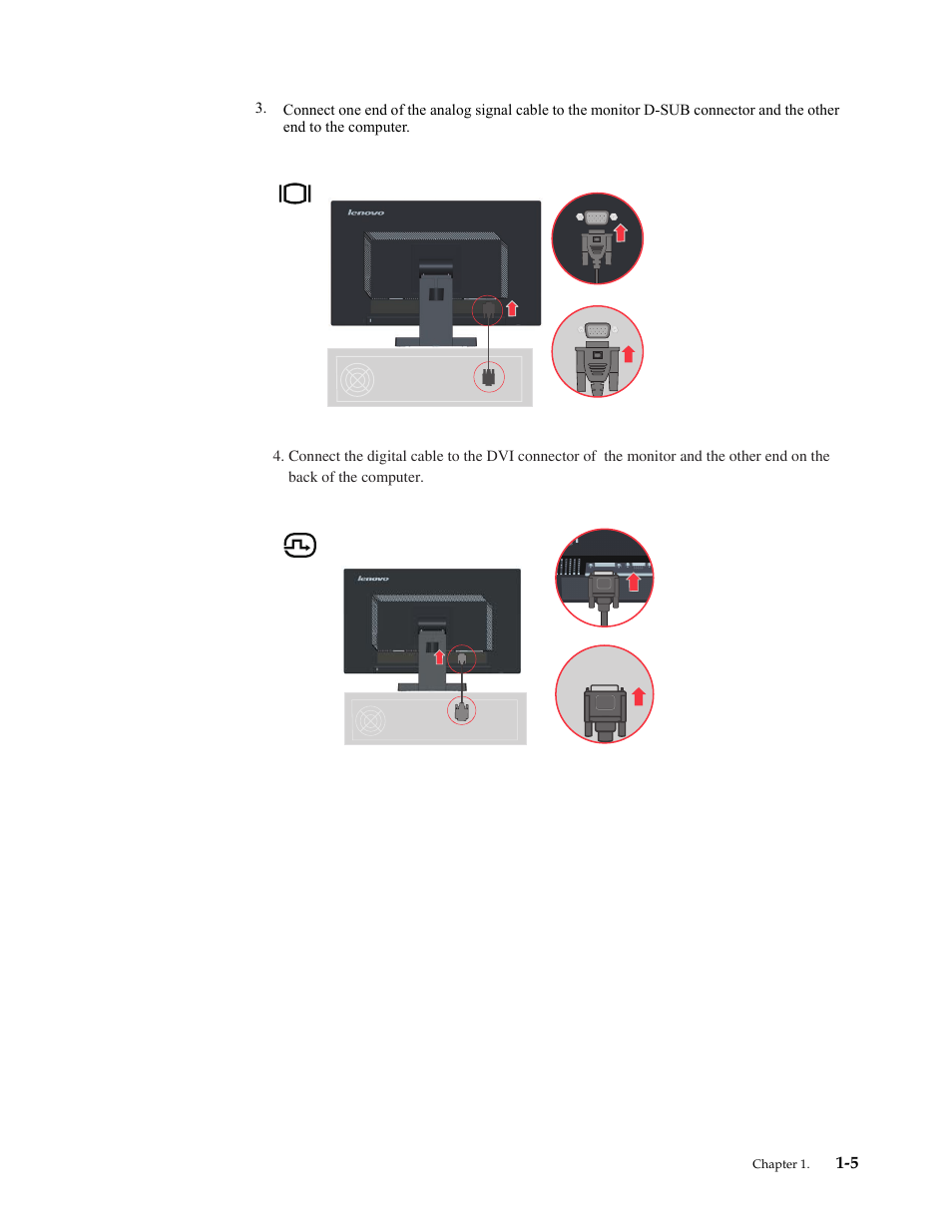Lenovo ThinkVision T2220 21.5-inch WLED Backlit LCD Monitor User Manual | Page 9 / 35