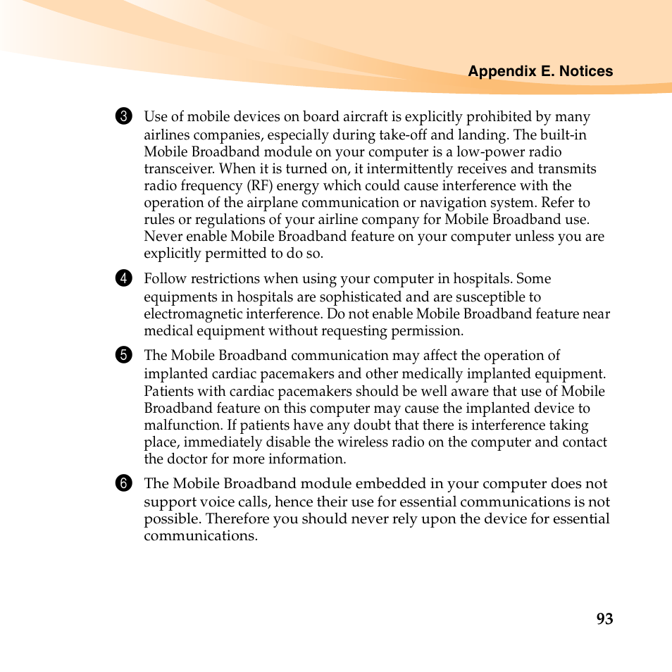 Lenovo B450 Notebook User Manual | Page 107 / 128