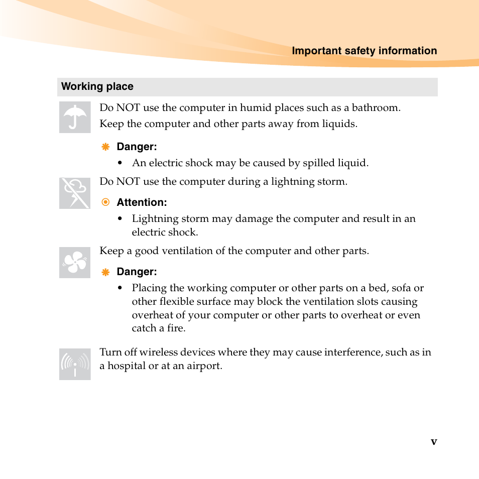 Lenovo B450 Notebook User Manual | Page 11 / 128