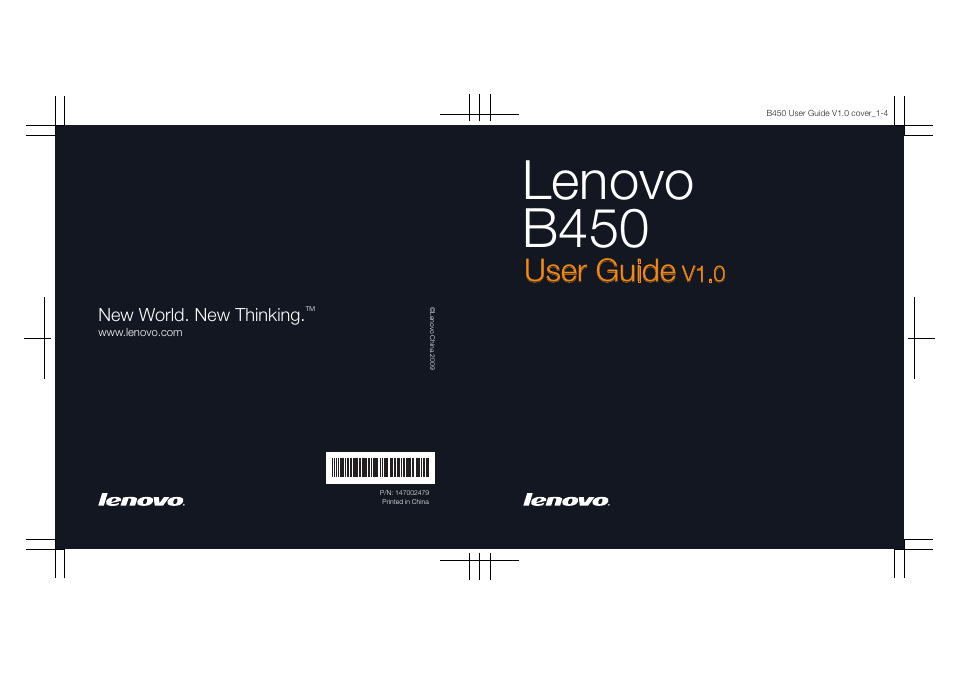Lenovo b450, User guide | Lenovo B450 Notebook User Manual | Page 128 / 128