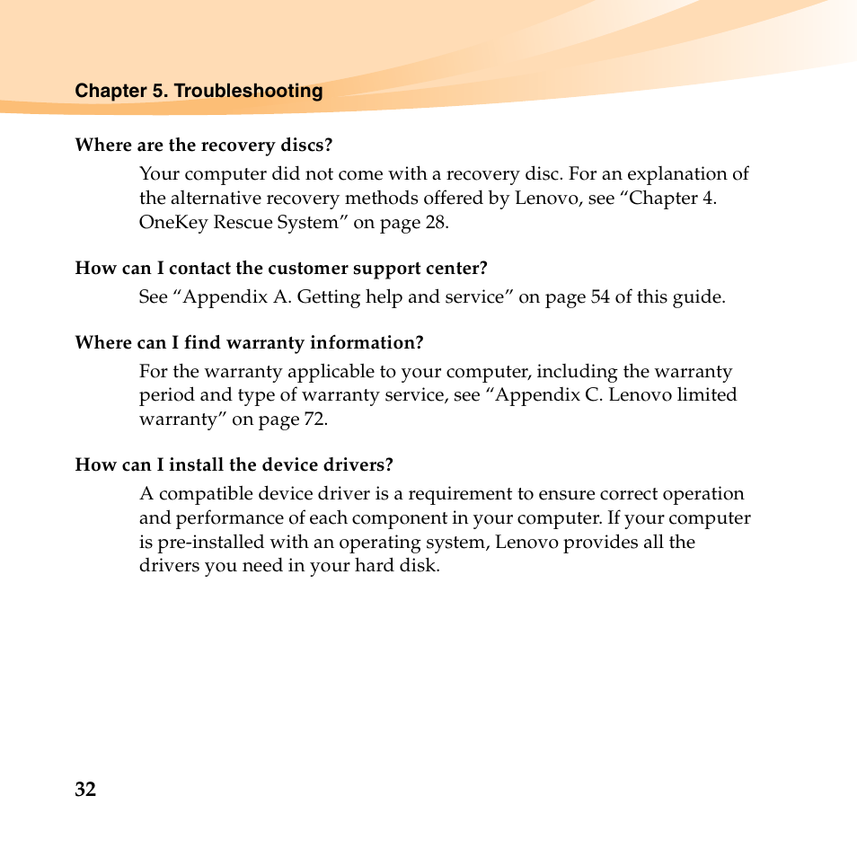 Lenovo B450 Notebook User Manual | Page 46 / 128