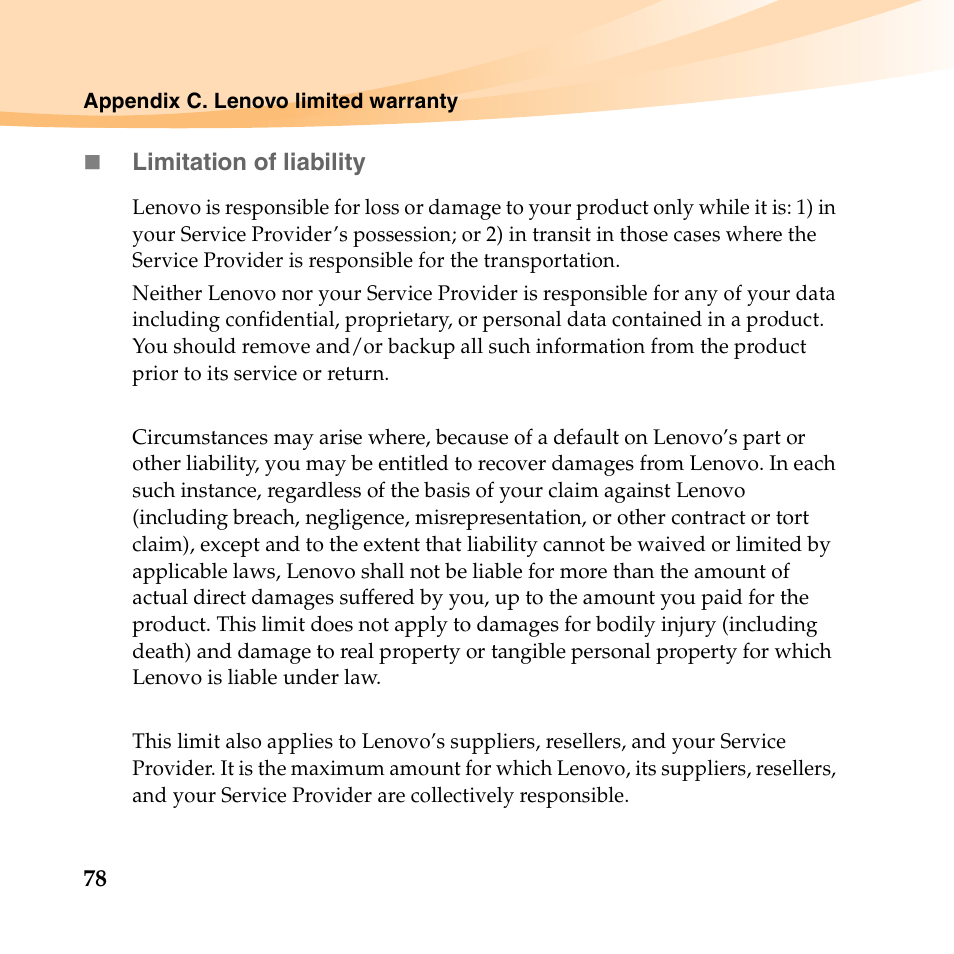 Lenovo B450 Notebook User Manual | Page 92 / 128