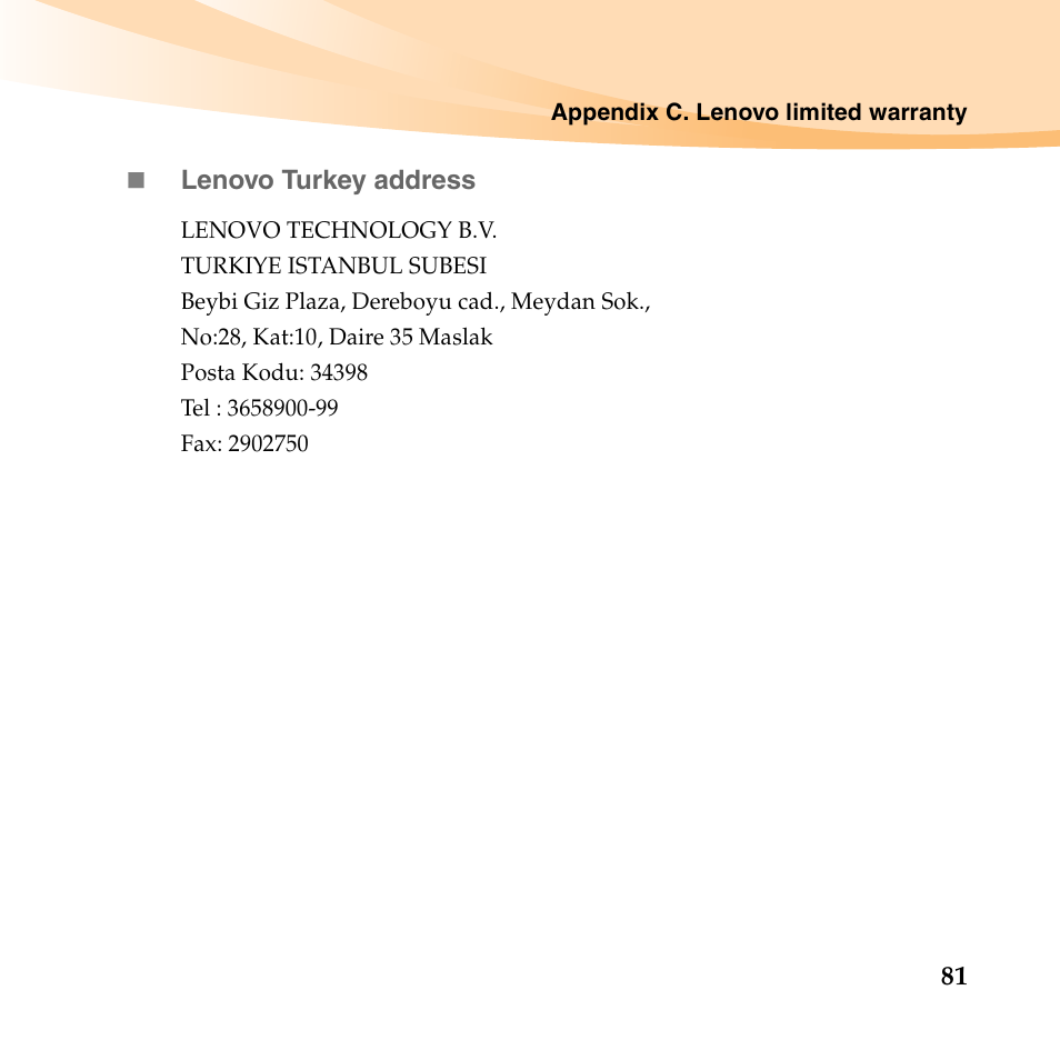 Lenovo B450 Notebook User Manual | Page 95 / 128