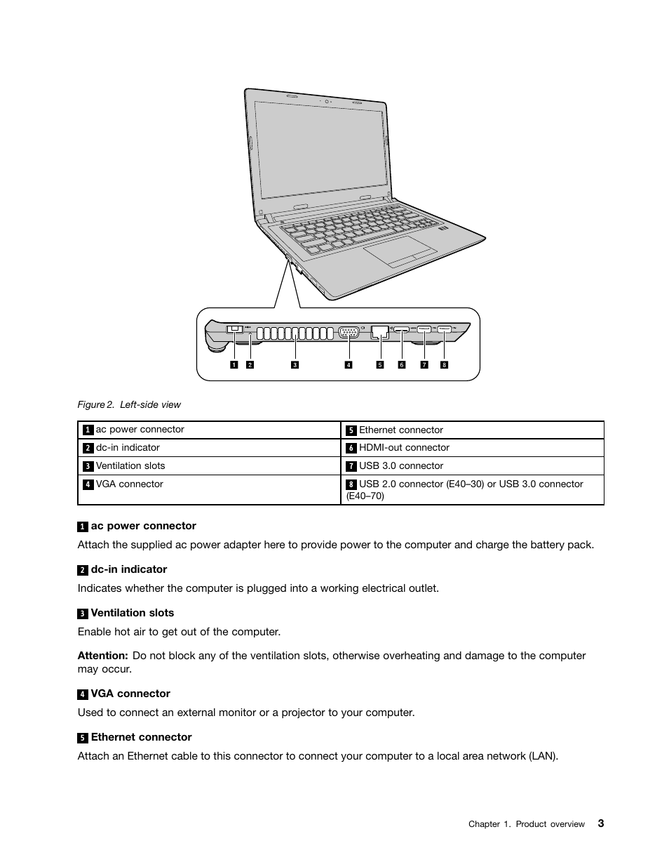 Lenovo E40-70 Notebook User Manual | Page 17 / 70