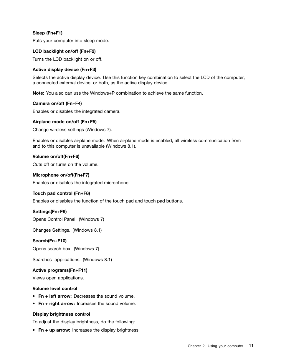 Lenovo E40-70 Notebook User Manual | Page 25 / 70