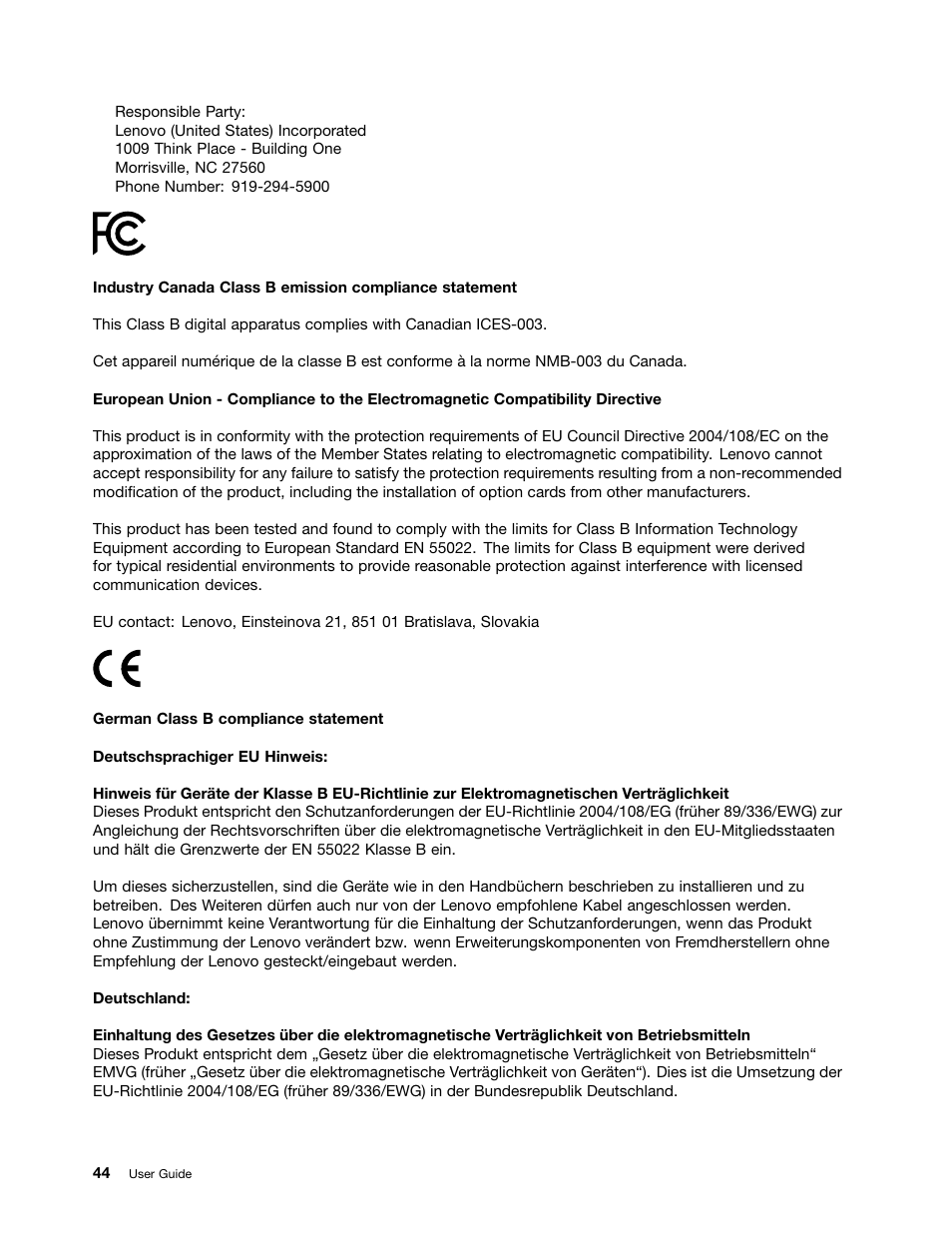 Lenovo E40-70 Notebook User Manual | Page 58 / 70