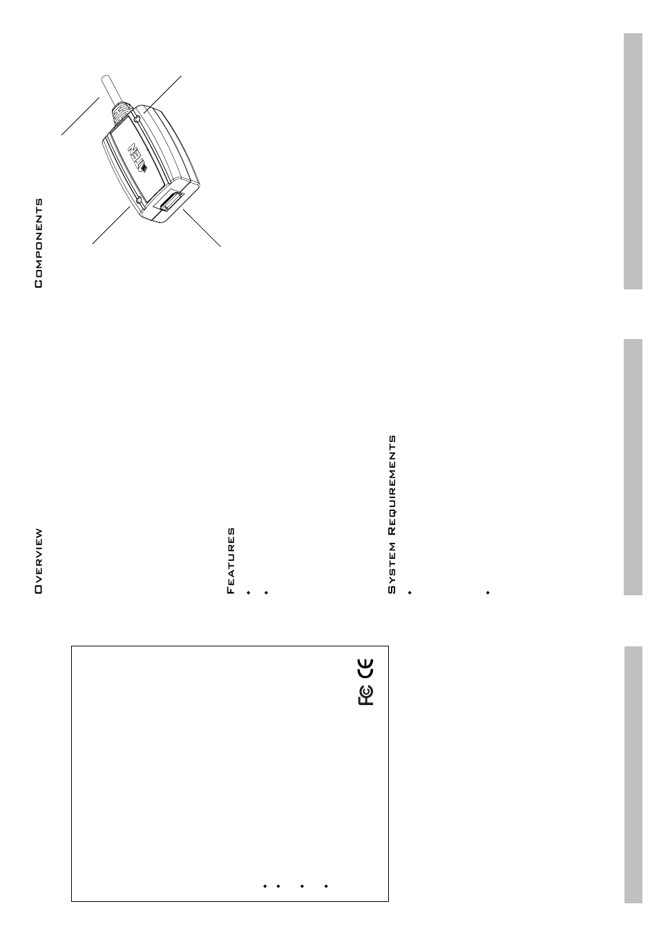 Overview, Features, System requirements | Components | ATEN UE-250 User Manual | Page 2 / 2